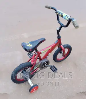 Children Bicycle Bikes - Red, Black 4-7 Years