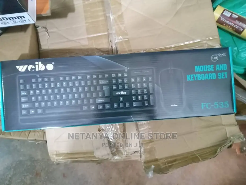 Wireless Mouse and Keyboard Set