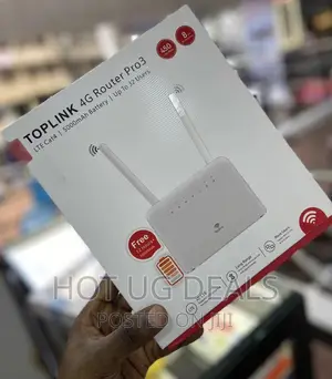 Toplink 4g Wifi Router Pro 3 – Battery Powered - White