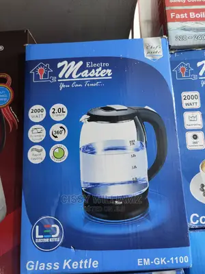 Electric Glass Kettle/Master Glass Kettle