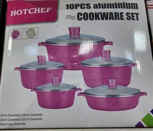 10pcs Aluminum Cookware Set