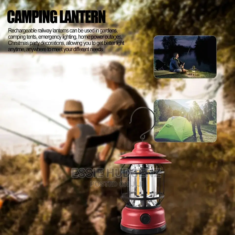 Rechargeable Hanging Light Lantern(Also Uses Batteries)