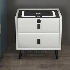 Smart Table With Led Light ,Wirelesscharging Inbuilt Speaker