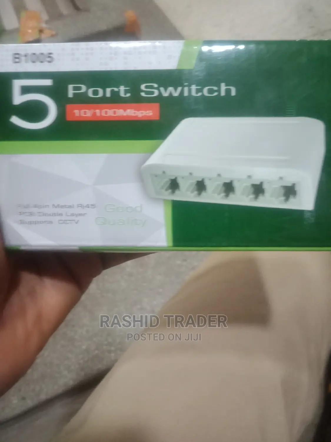 5 Ports Desk Top Switch Compliable CCTV and Offices