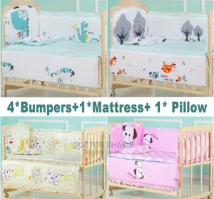 90*50cm Baby Cot Bumper