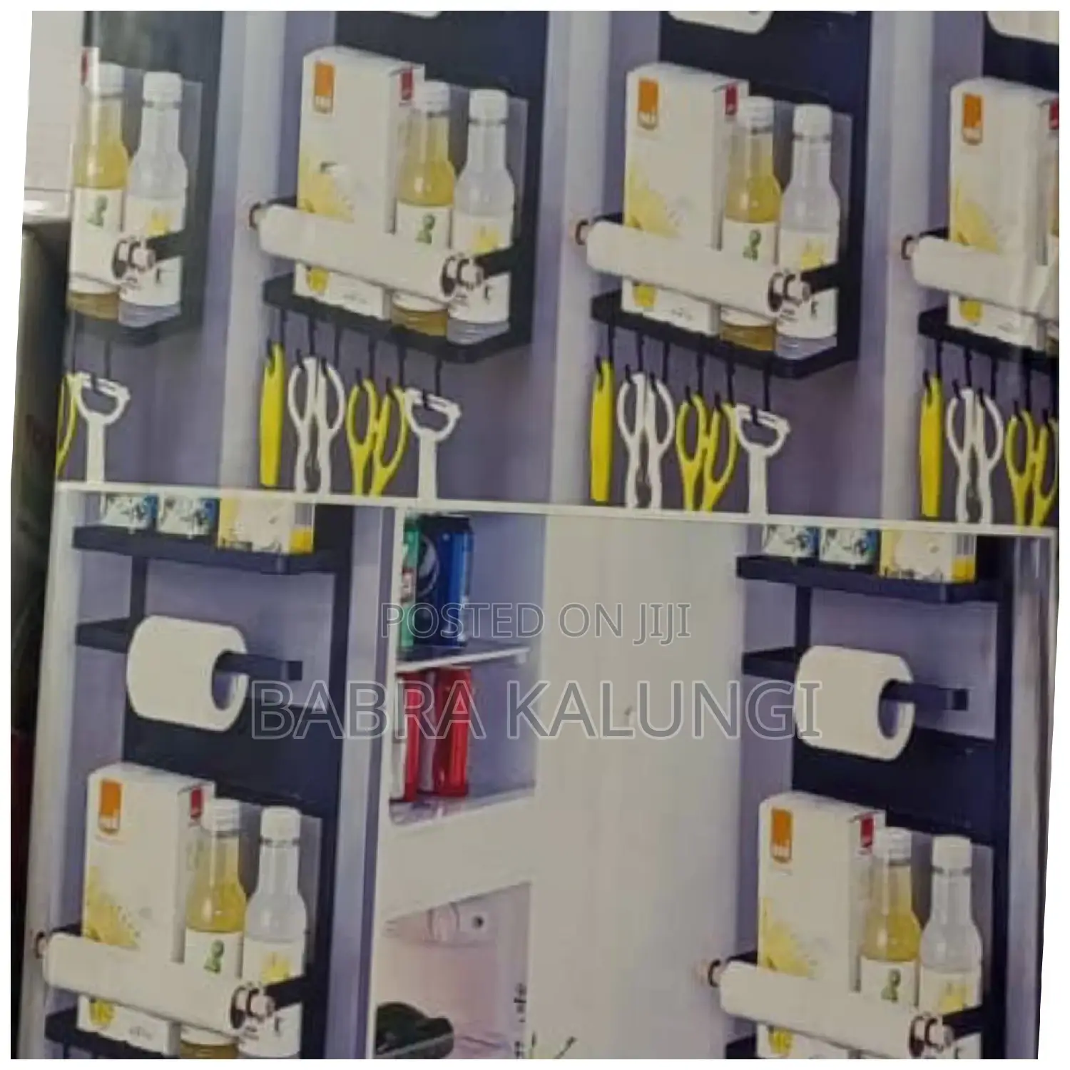 Multi Purpose Magnetic Fridge Organizer