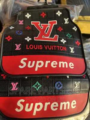 Louis Vuitton Supreme Car Carpets