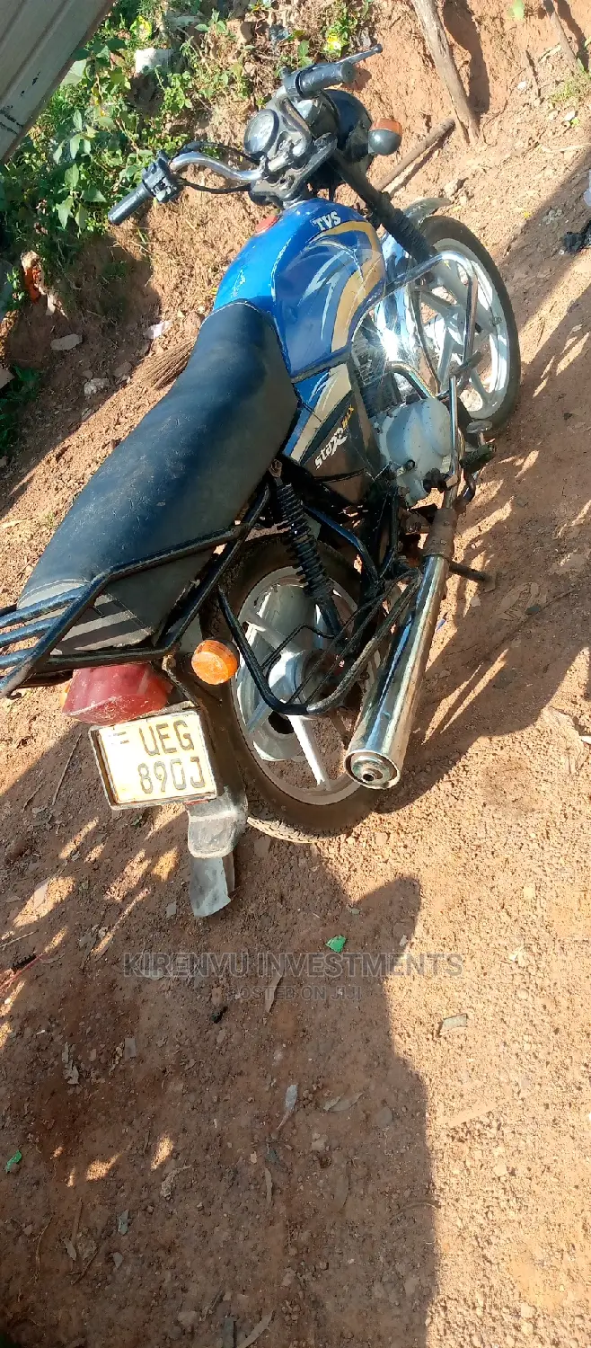 TVS XL 100 2016 Blue
