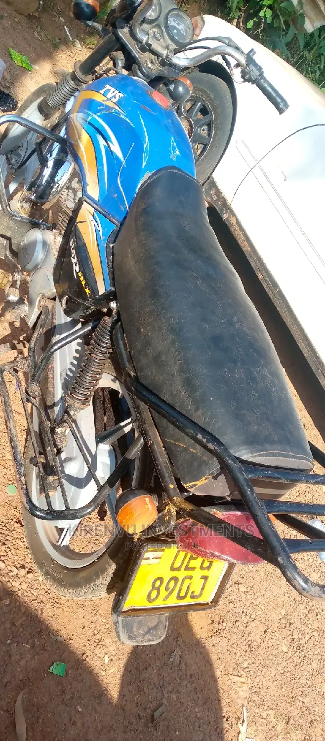 TVS XL 100 2016 Blue