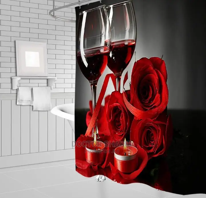 4pcs Waterproof Bathroom Set