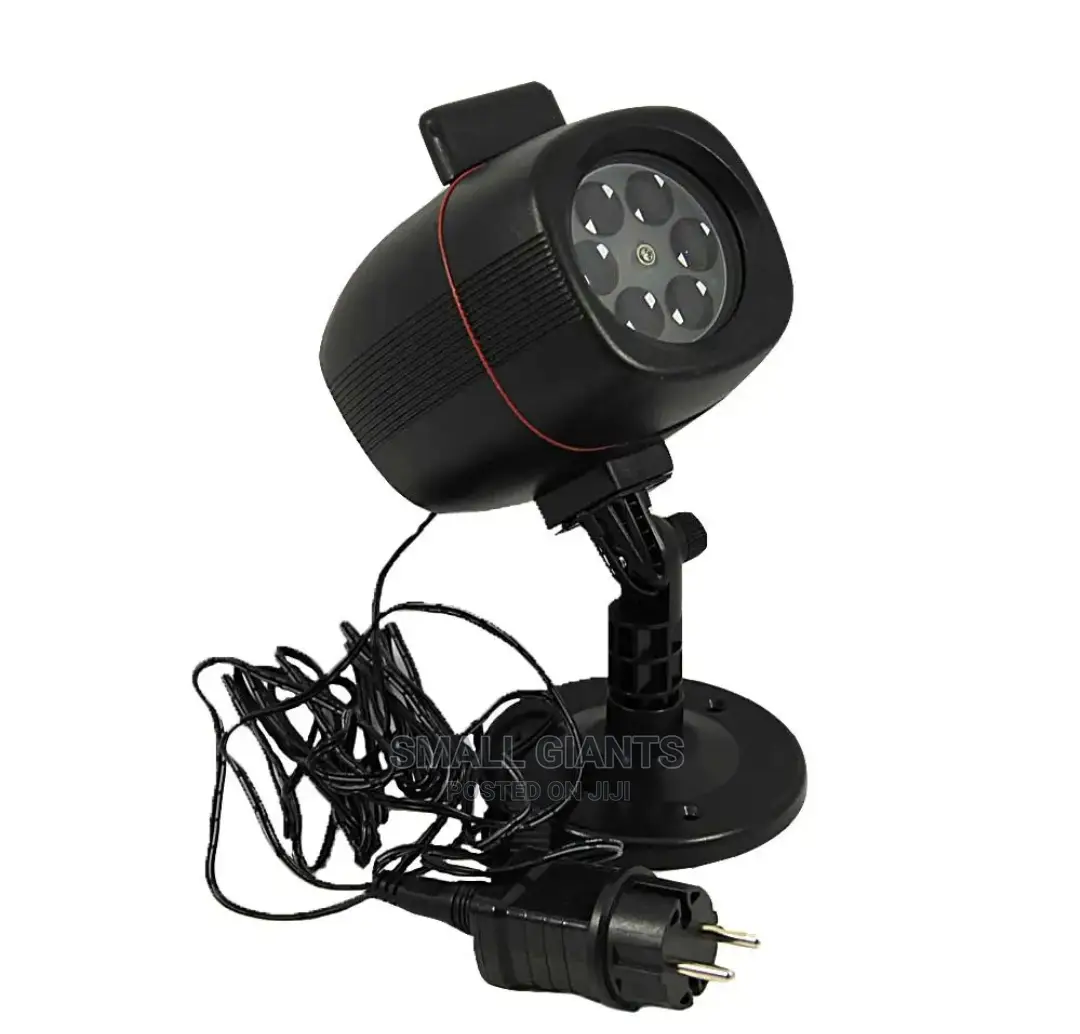 Laser Projector 3 Patterns Plug – In Card Lawn Lamp