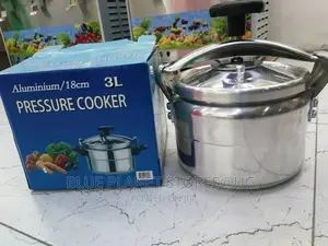 GENERIC 3.0litres Ordinary Pressure Cooker \\ Aluminium/18cm