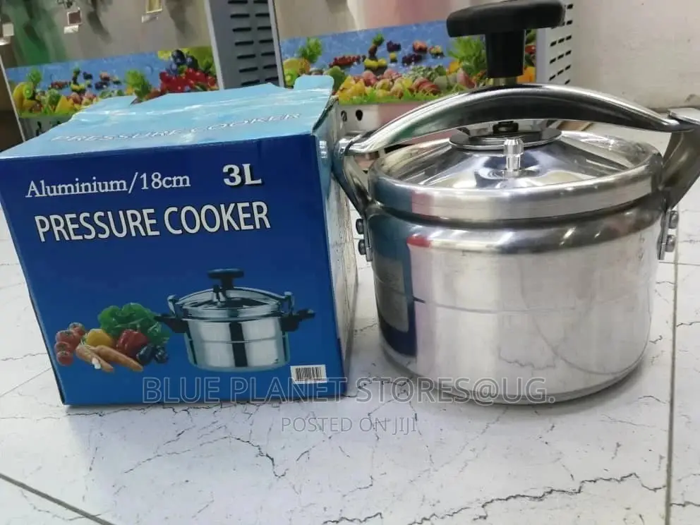 GENERIC 3.0litres Ordinary Pressure Cooker \\ Aluminium/18cm