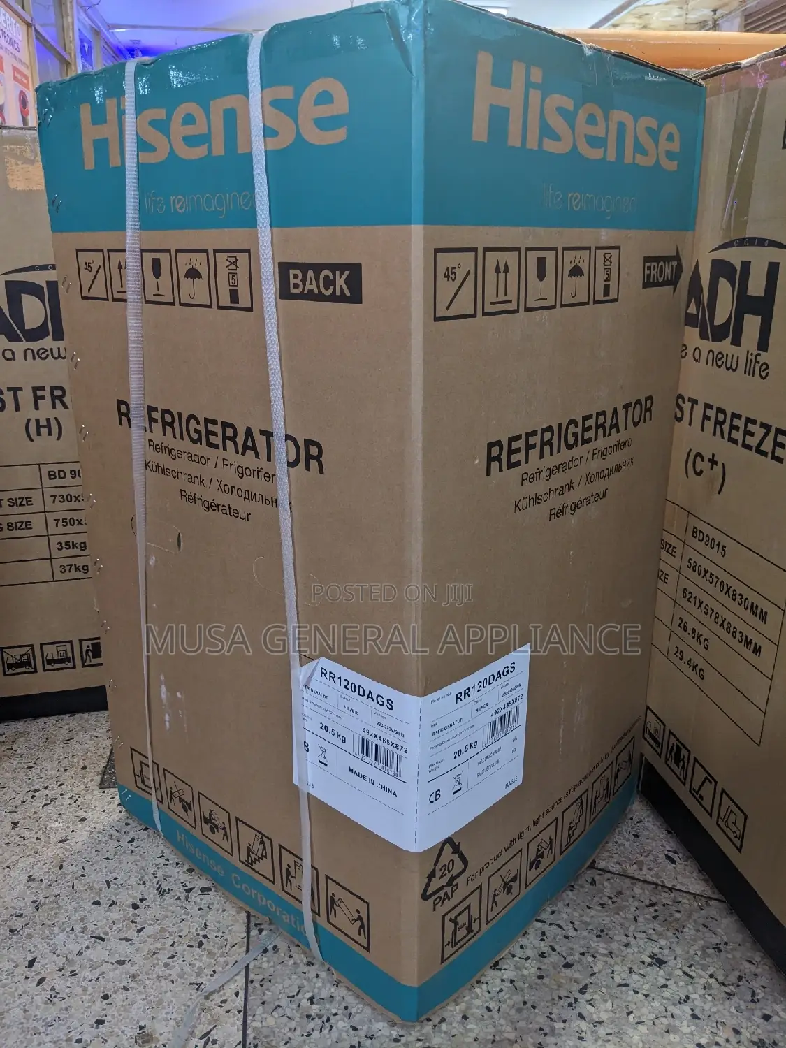 Hisense Refrigerator 120lts