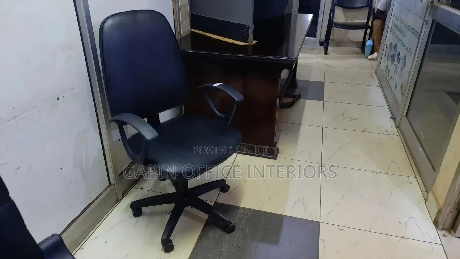 Black Secretarial Chair