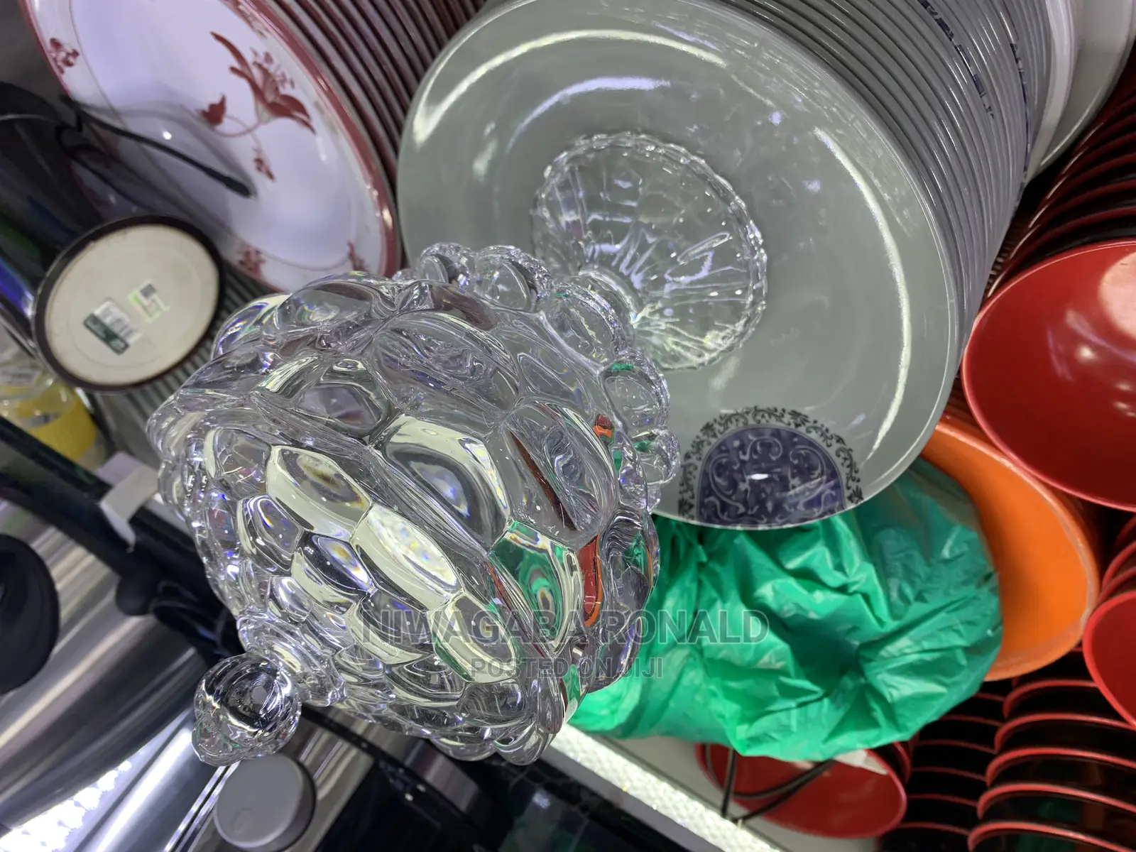 Classic Glass Sugar Bowl