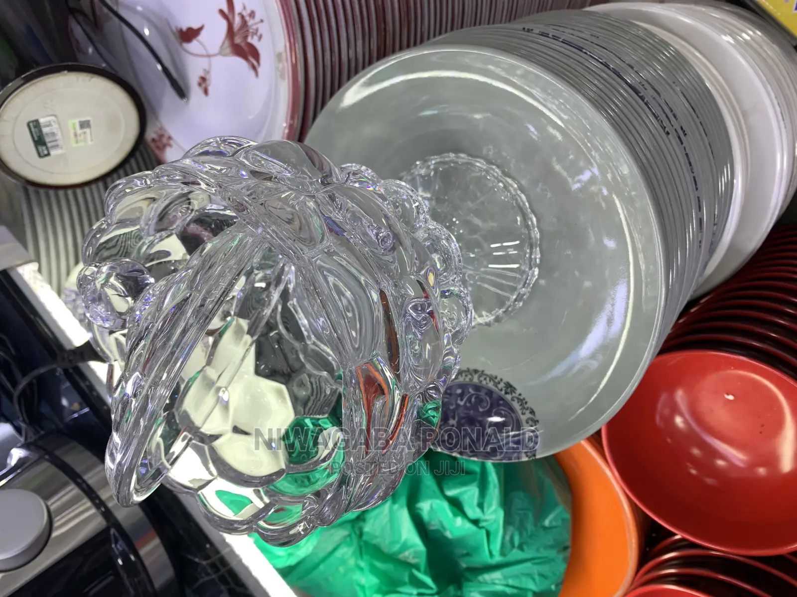 Classic Glass Sugar Bowl