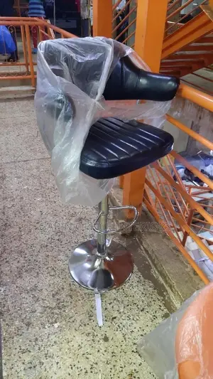 Bar Stool With a Short Back