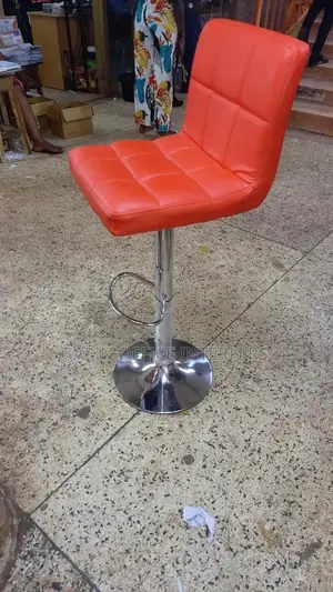 Red Bar Stool Chair (Brand New)