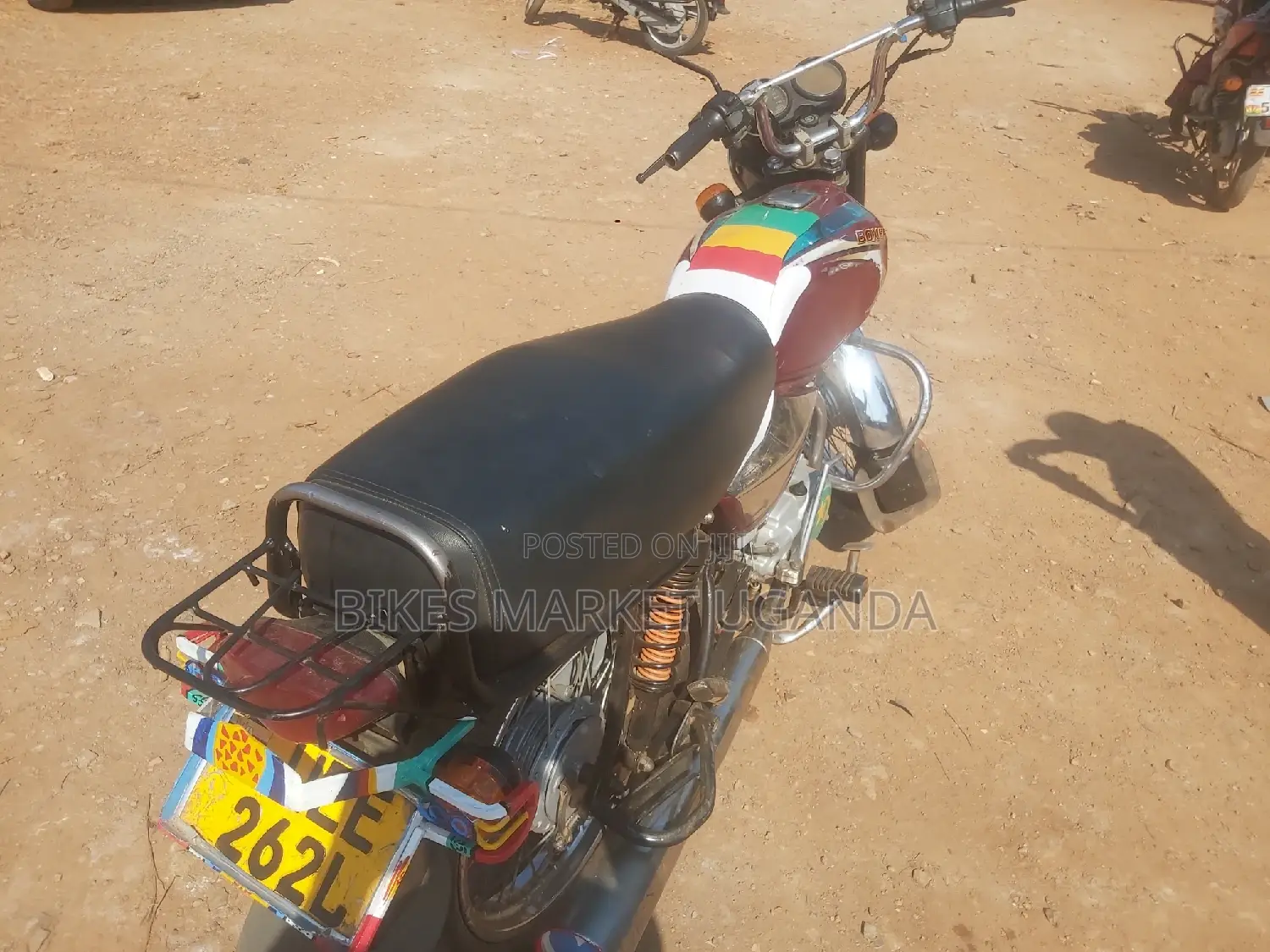 Bajaj Boxer 100 2017 Red