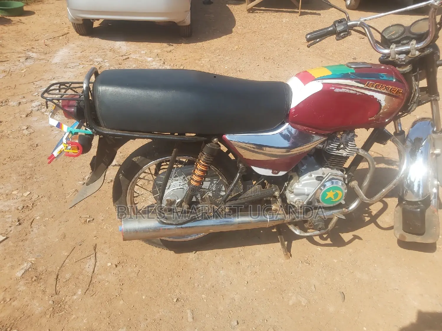 Bajaj Boxer 100 2017 Red