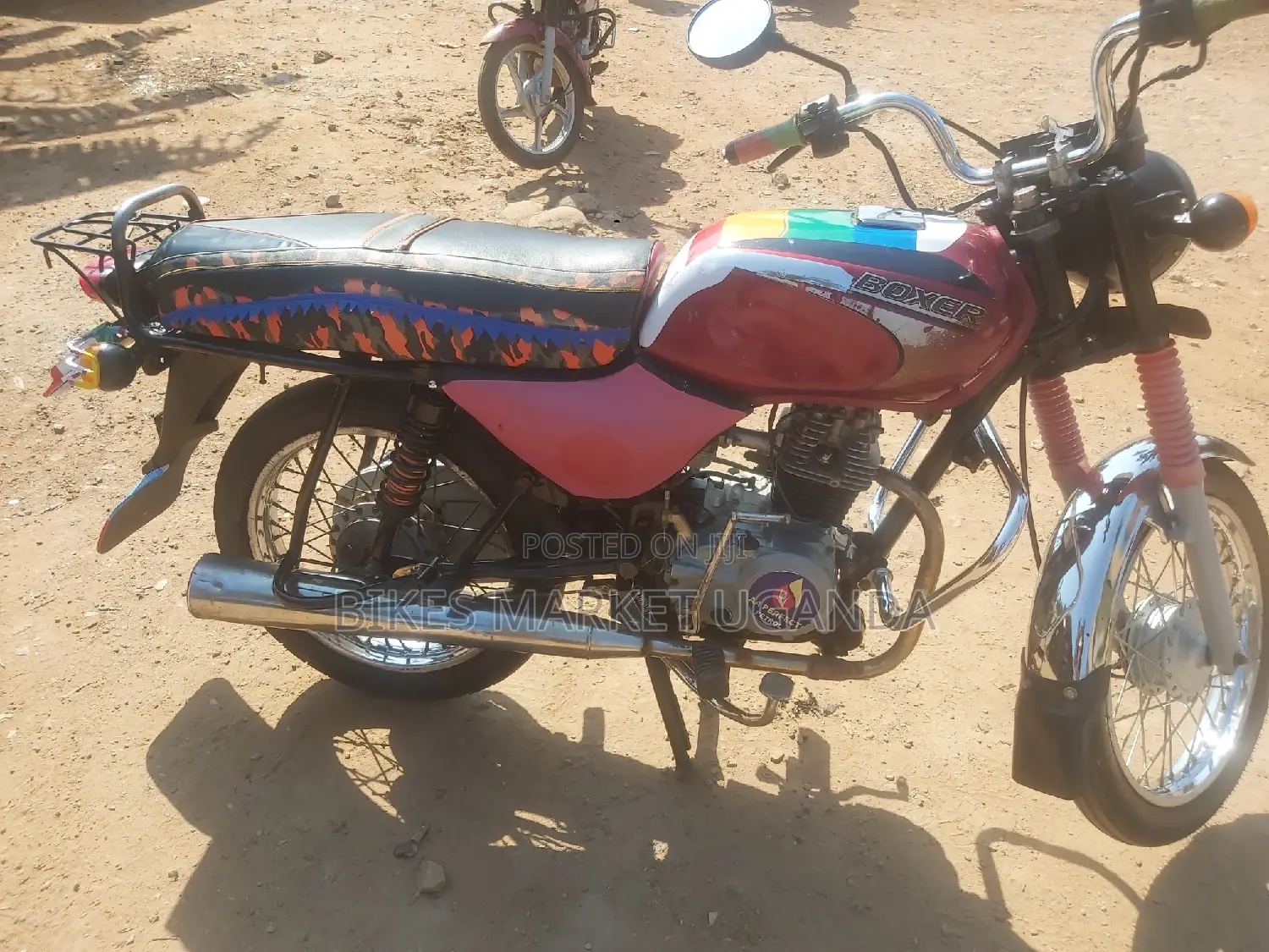 Bajaj Boxer 100 2007 Red
