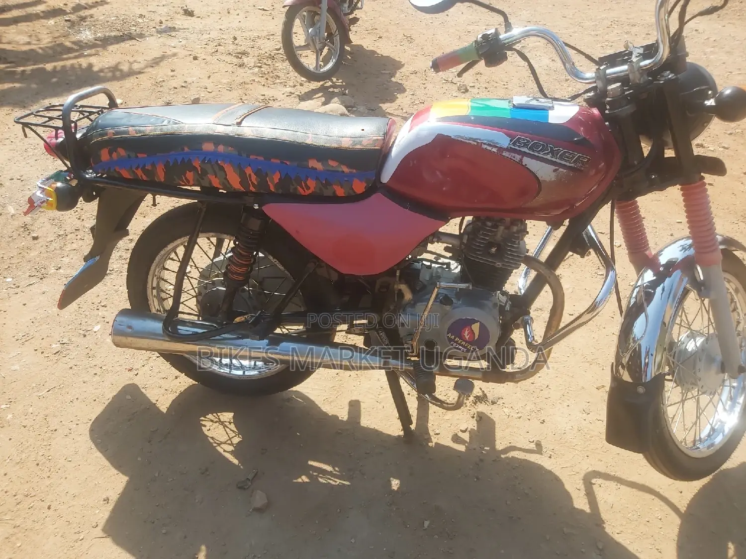 Bajaj Boxer 100 2007 Red