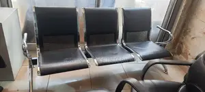 3 Seater Steel Chair