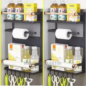 Kitchen Fridge Storage Rack