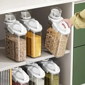 Cereal Storage Dispenser Containers