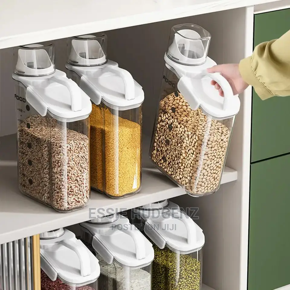 Cereal Storage Dispenser Containers