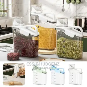 Cereal Storage Dispenser Containers