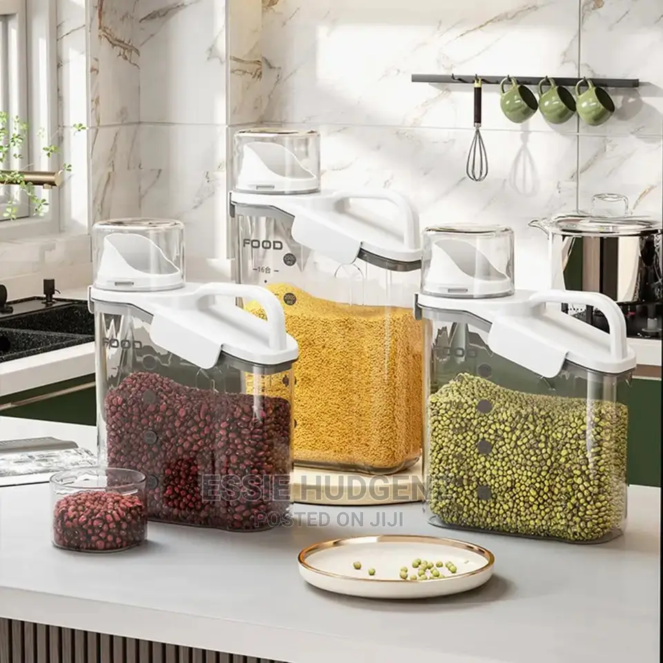 Cereal Storage Dispenser Containers