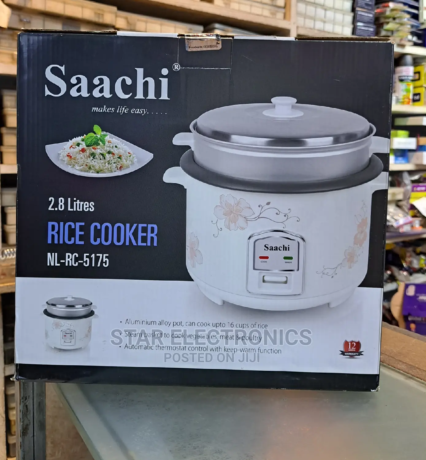 Rice Cooker 2.8L Saachi