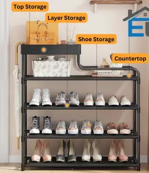 Multi-functional 4- Layer Shoe Rack/ Shelf Storage Rack