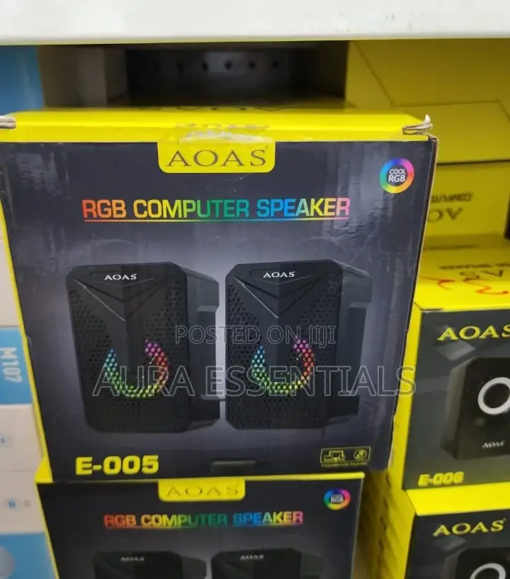 Portable RGB Computer Speakers