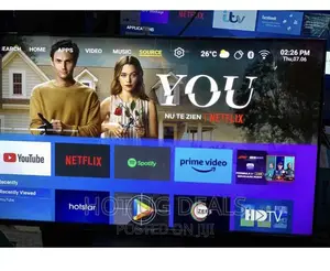 Smart Plus Android 40 Inch Led TV, Youtube Netflix –Black