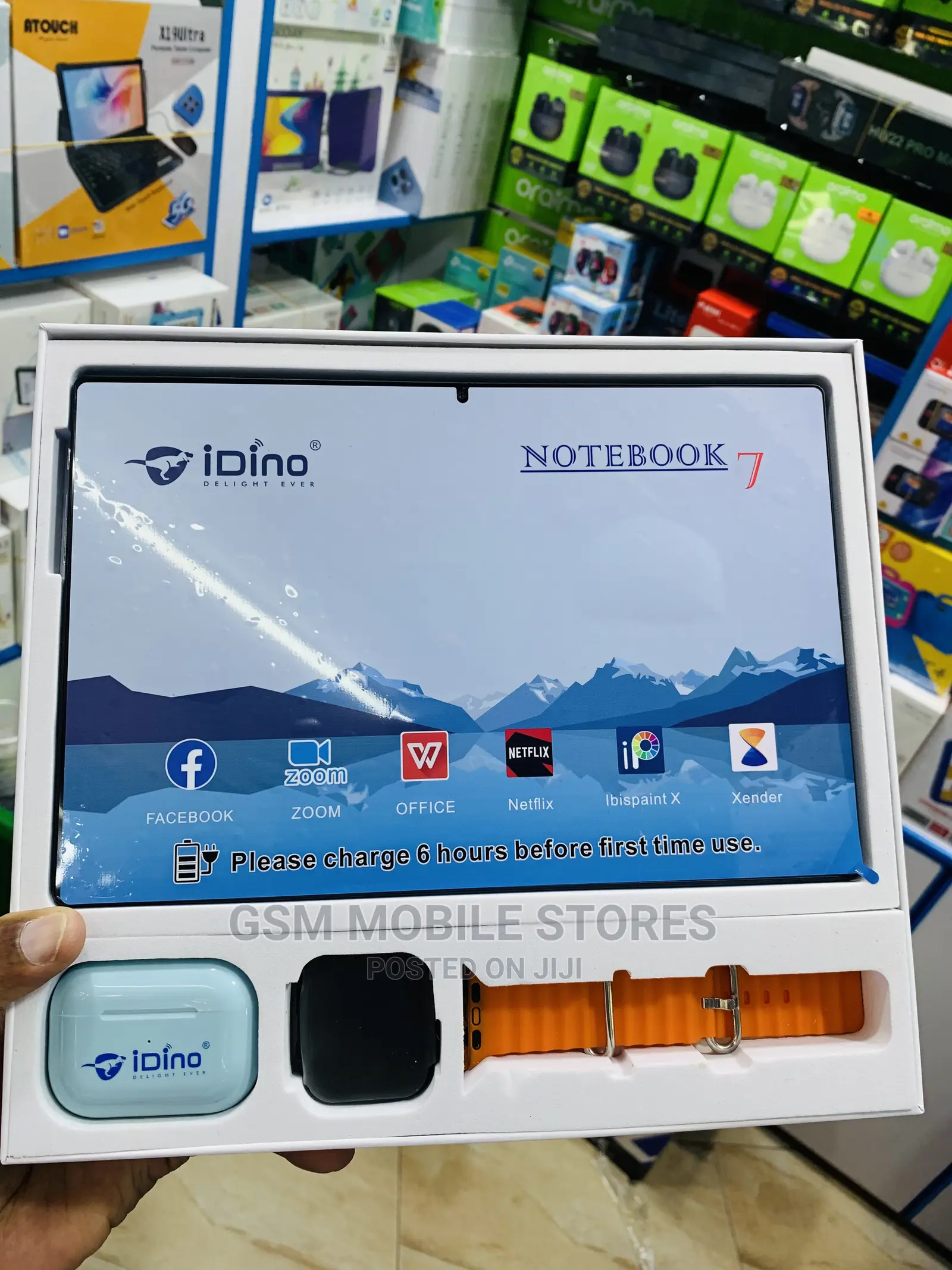 New Idino Notebook 6 512 GB Blue