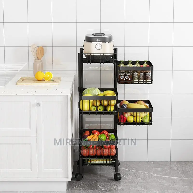 Rotating Kitchen Storage Rack