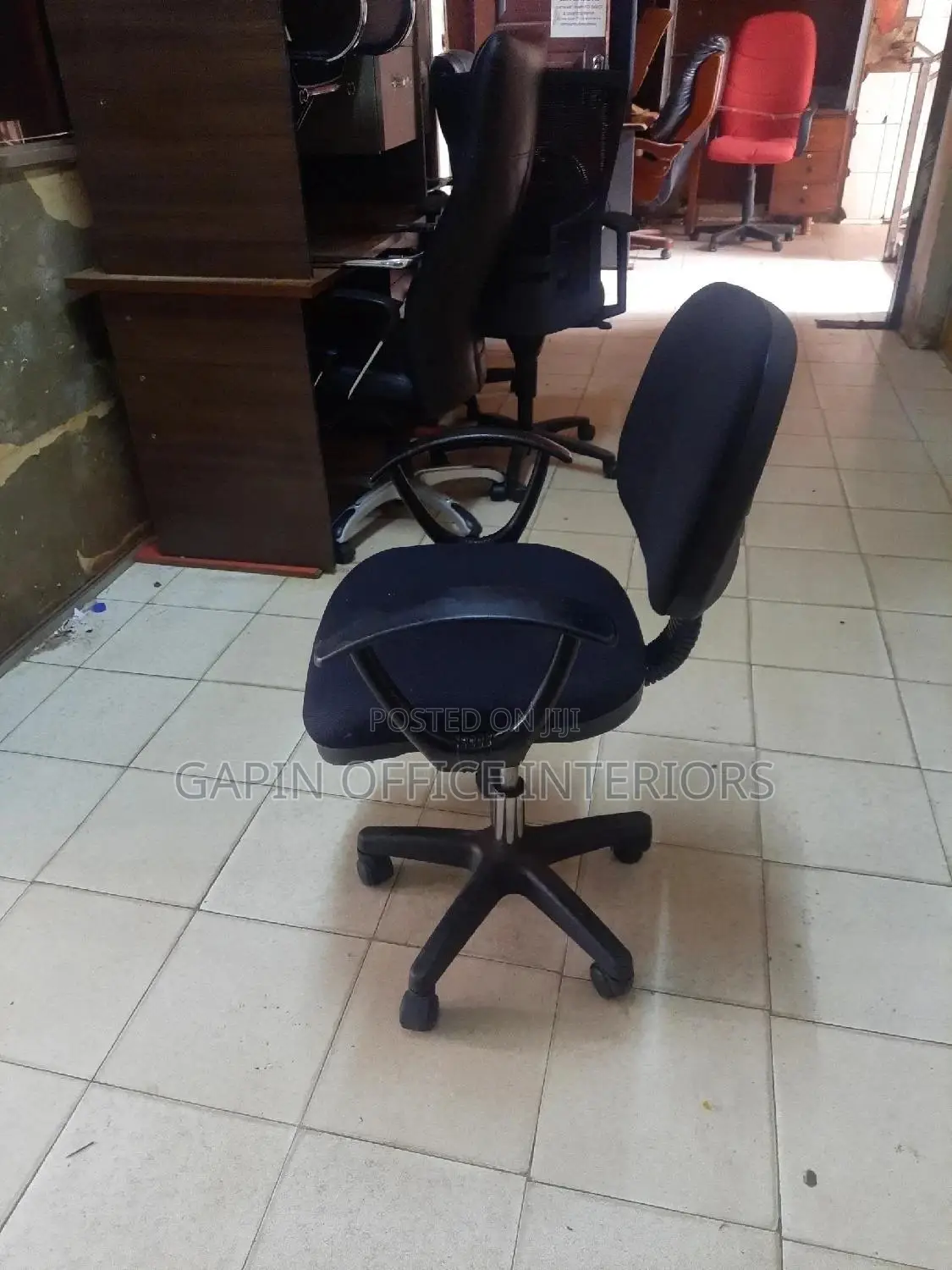Black Secretarial Chair