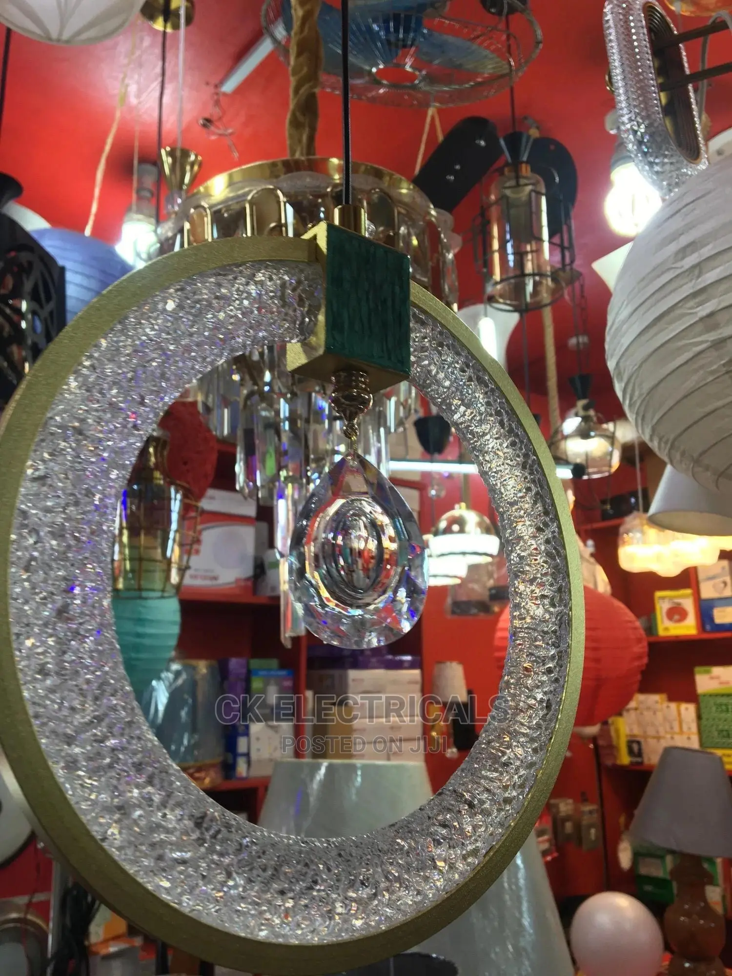 Ceiling Crystal Lights