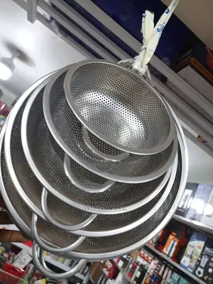 6pc Stainless Steel Perforated Colander