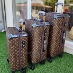 Vip Classy Traveling Suitcases.Medium.( Brown)