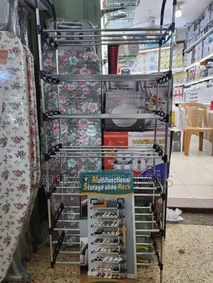 Multi-Function Storage Shoe Rack
