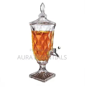 Crystal Glass Iced Beverage Dispenser