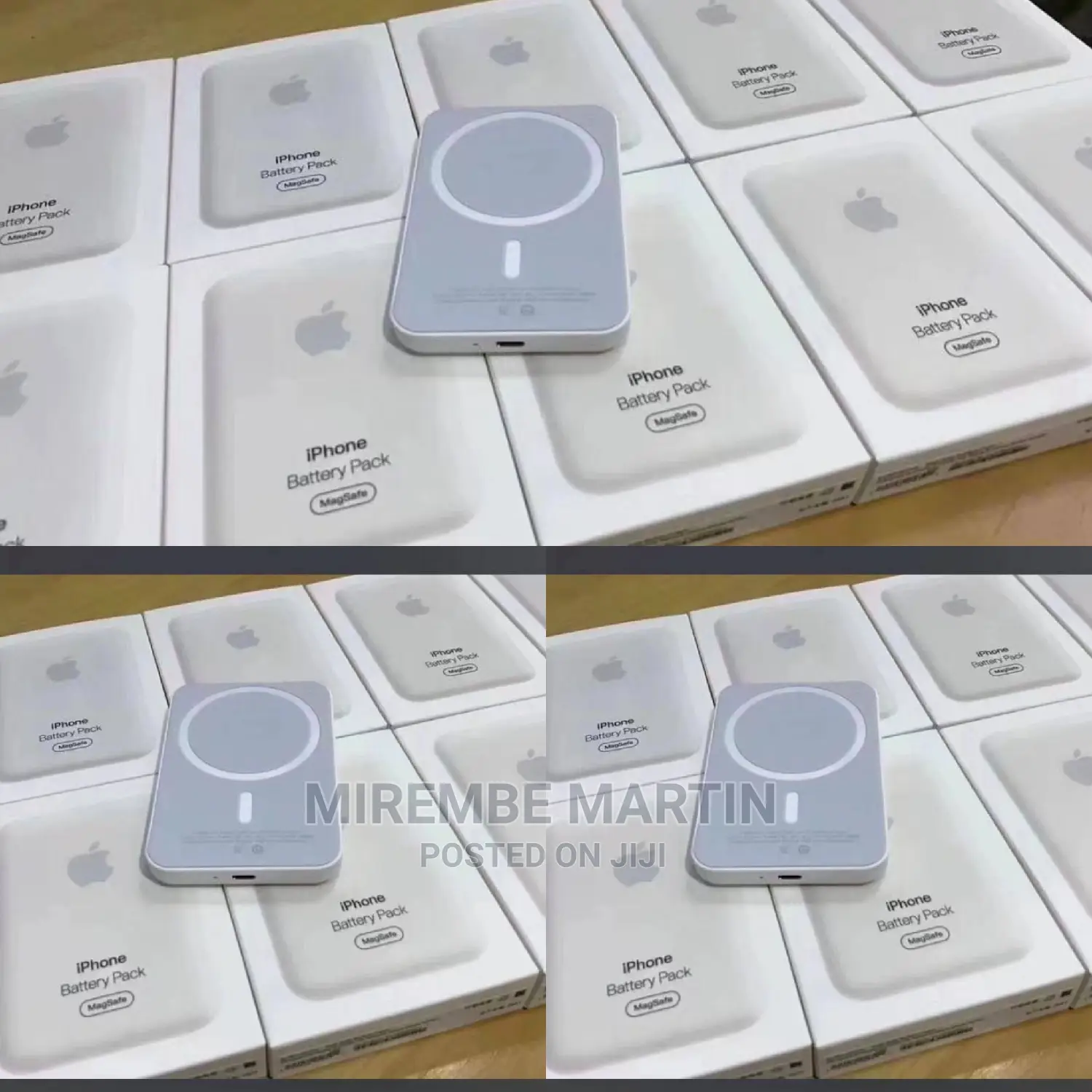 White iPhone Battery Pack