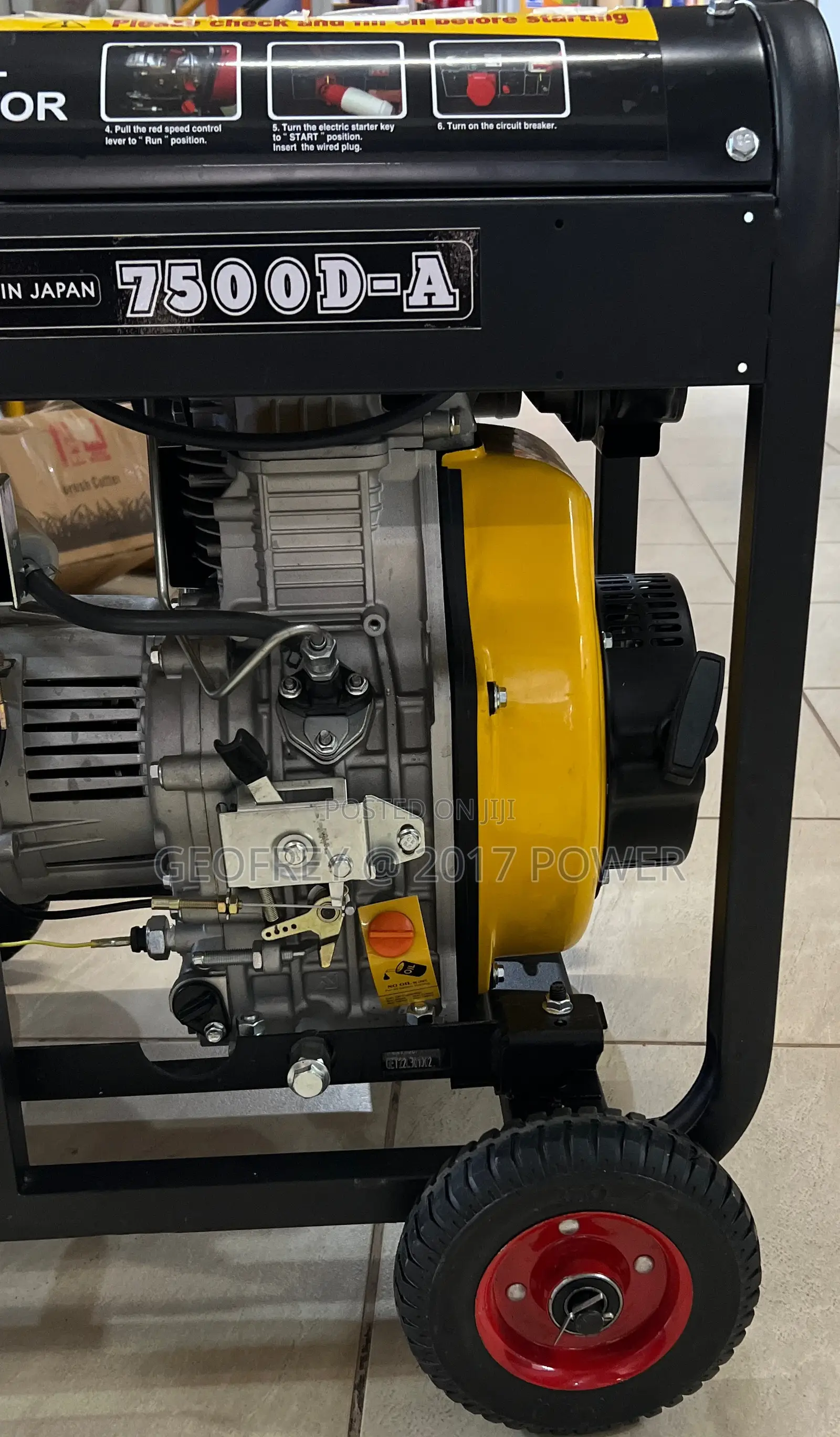 Honda Diesel Generator Set Made in Japan