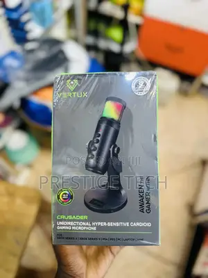 VERTUX Unidirectional Gaming and Broadcasting Microphone