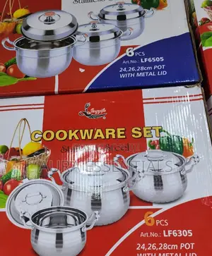Heavy Stainless Steel Cookware Set