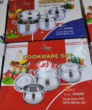 Heavy Stainless Steel Cookware Set